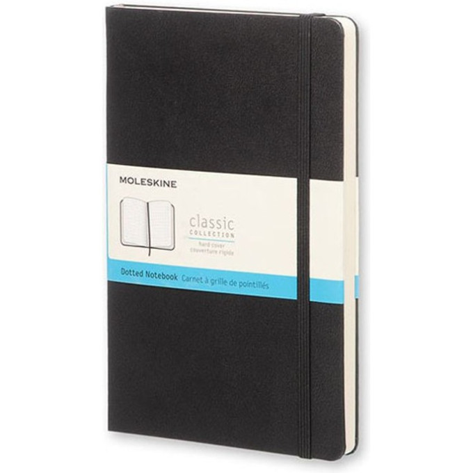 Блокнот MOLESKINE Classic Pocket, пунктирная разметка, чёрный MM713